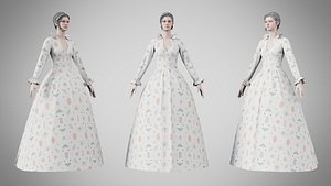 3D Dress 30 Abstract Pebble Repeat