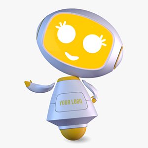 robotboy cartoon robot character 3D Model in Robot 3DExport