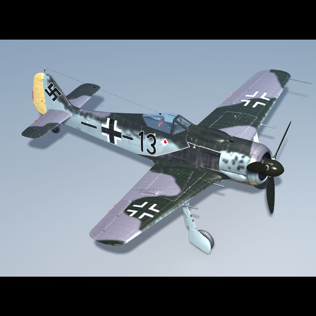 3d Fighter Aircraft Model