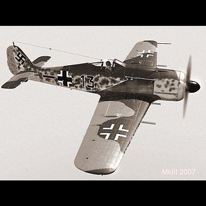 3d fighter aircraft model