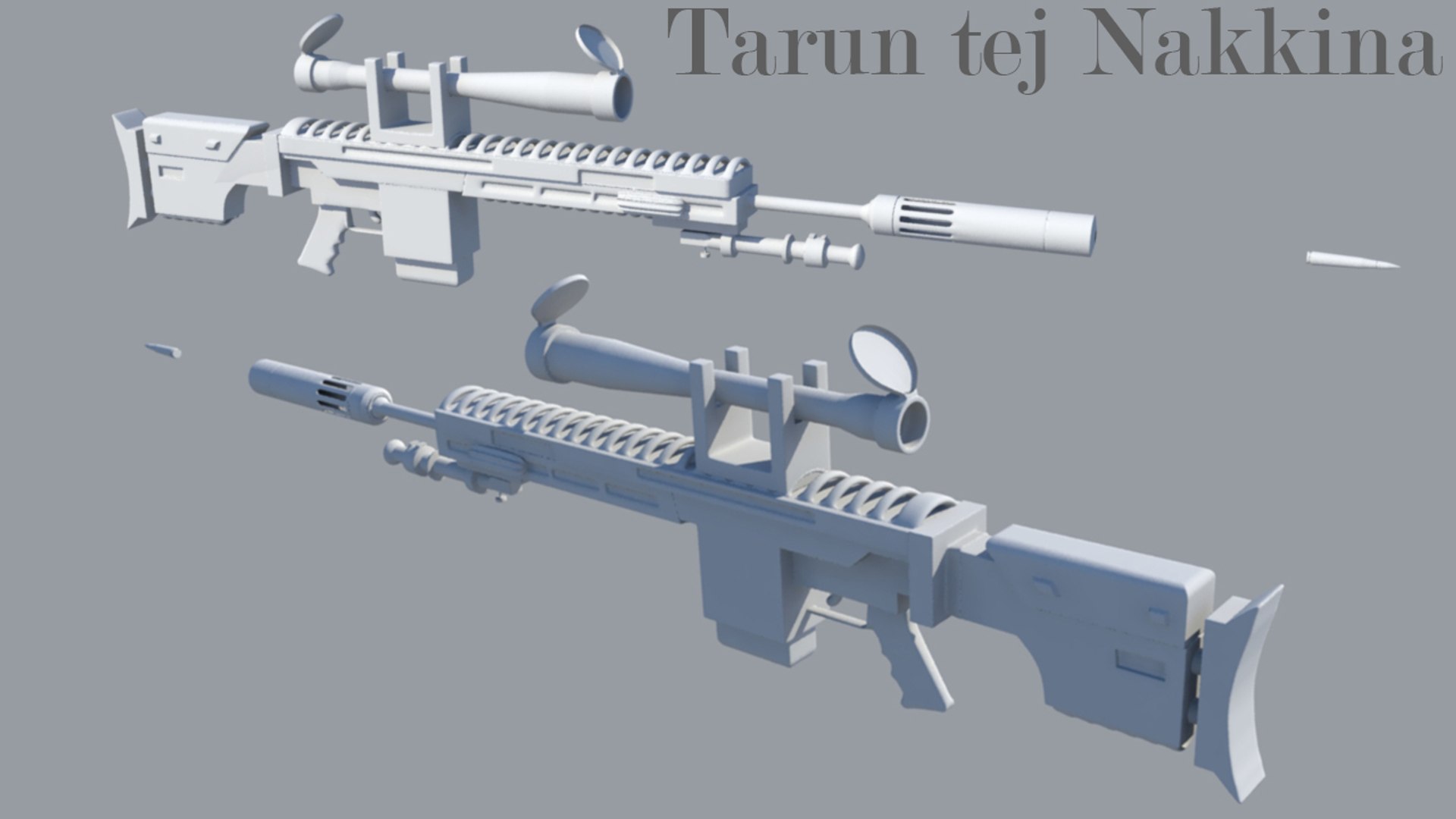 Sniper model - TurboSquid 1181783