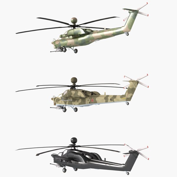 Mi-28 mi 28 3D model - TurboSquid 1662449