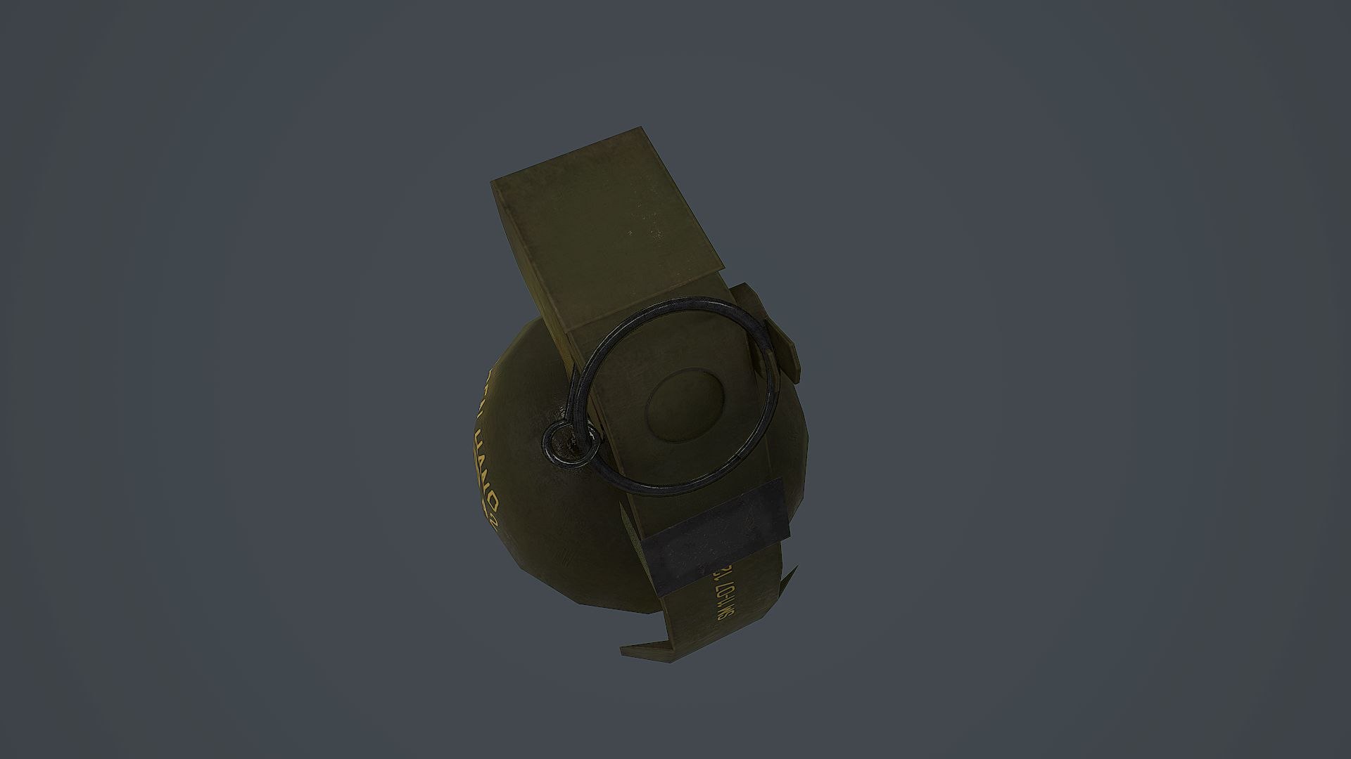 hand grenade 3D https://p.turbosquid.com/ts-thumb/tM/xe4JzL/O9fcMeVW/screenshot003/jpg/1588397686/1920x1080/fit_q87/1e3d5ec1344069e3c7ac42931a986671cc7906b3/screenshot003.jpg
