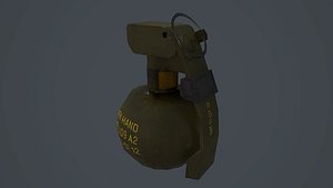 hand grenade 3D