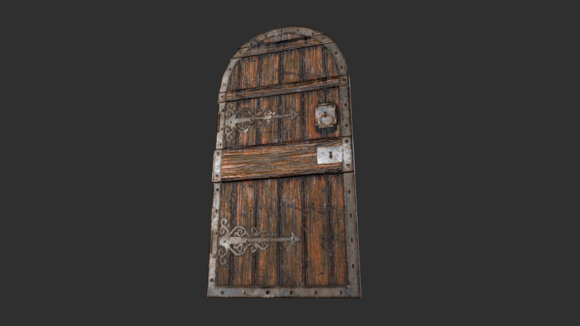 Medieval Castle Door 1 - Dungeon Door - PBR 4k Low Poly model https://p.turbosquid.com/ts-thumb/tM/ysPKaQ/LJ/tbrender_004/png/1639171610/1920x1080/fit_q87/2b5edcffefc02d8538b854fb66247f160c8ca582/tbrender_004.jpg