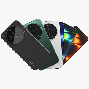 3D Xiaomi 17 Ultra 5G All Colors model