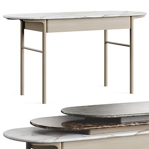 Delorean Carpanese Console Table 3D model