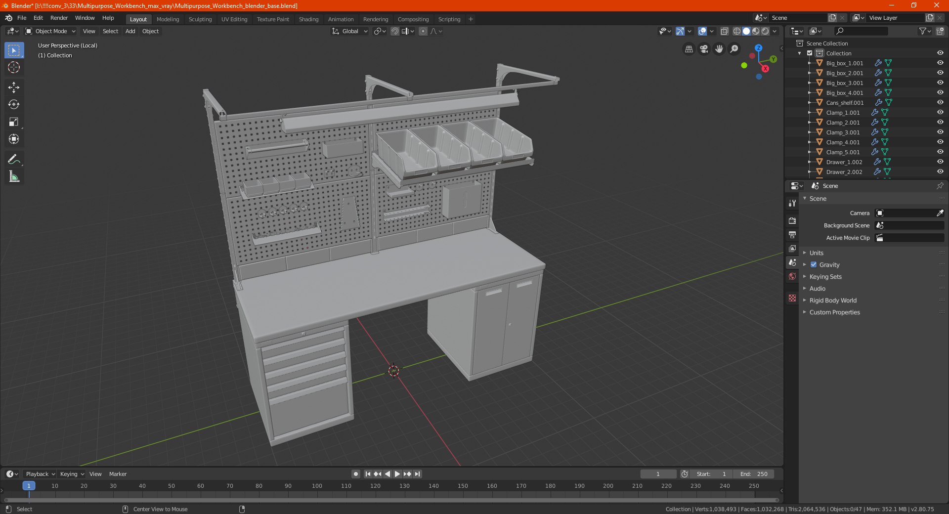 multipurpose workbench work bench 3D model https://p.turbosquid.com/ts-thumb/tN/2CAufL/ta/multipurposeworkbenchc4dmodel036/jpg/1612864923/1920x1080/fit_q87/b5a0185dbece9a5a2df173b78cedd5dc7d8008c8/multipurposeworkbenchc4dmodel036.jpg