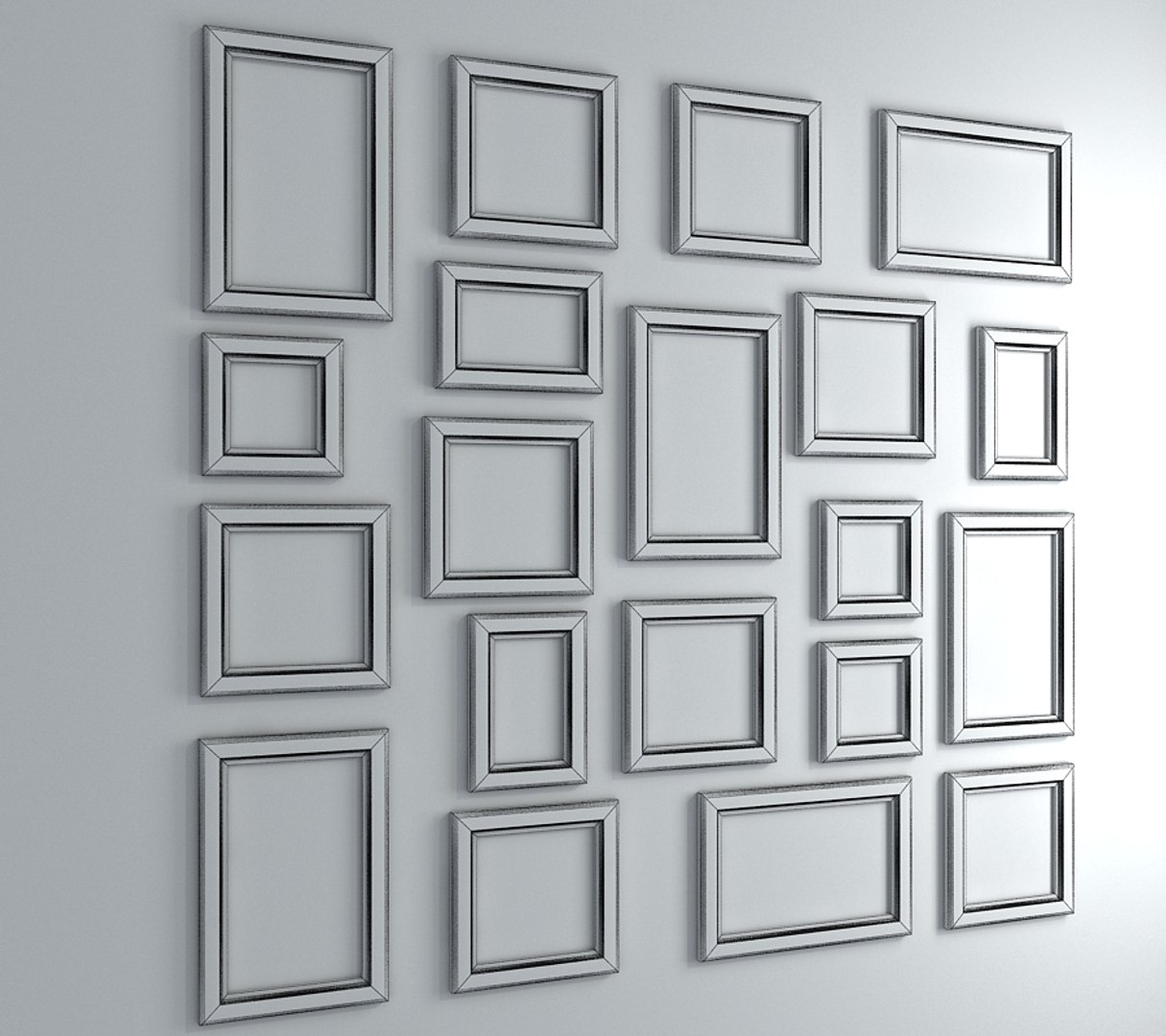 3D Picture Set Frame - TurboSquid 1229580