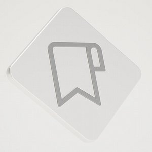 Bookmark Icon Silver