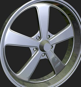 3d model wheels rim