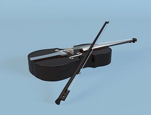 3ds max violin