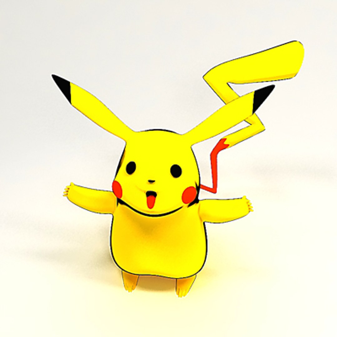 3d Model Of Japanese Pokemon