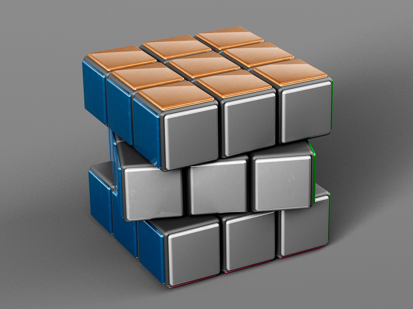 Rubik S Cube 3D Model - TurboSquid 1177615