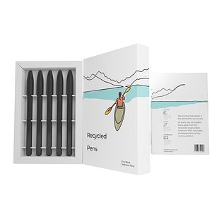 Pen and Box - 3D Model Ready to Render inside 3dsMax and Vray model
