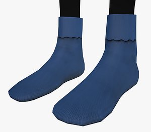 Blue Socks Style 1
