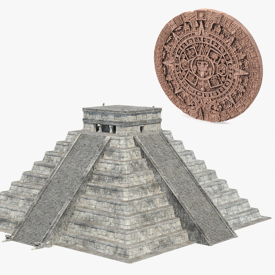 Maya Antiquity Collection 3D model preview