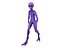 3D alien blender animate model