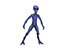 3D alien blender animate model