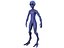 3D alien blender animate model