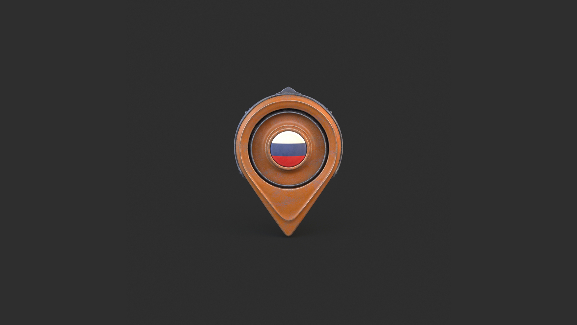 Russia Flag Icon, Flag 3 Iconpack