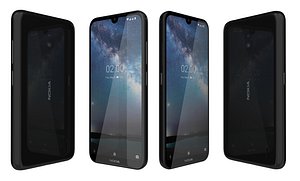 nokia 2 black 3D
