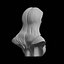 Busto da Deusa da Lua - Modelo para Impressão 3D