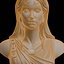 Busto da Deusa da Lua - Modelo para Impressão 3D