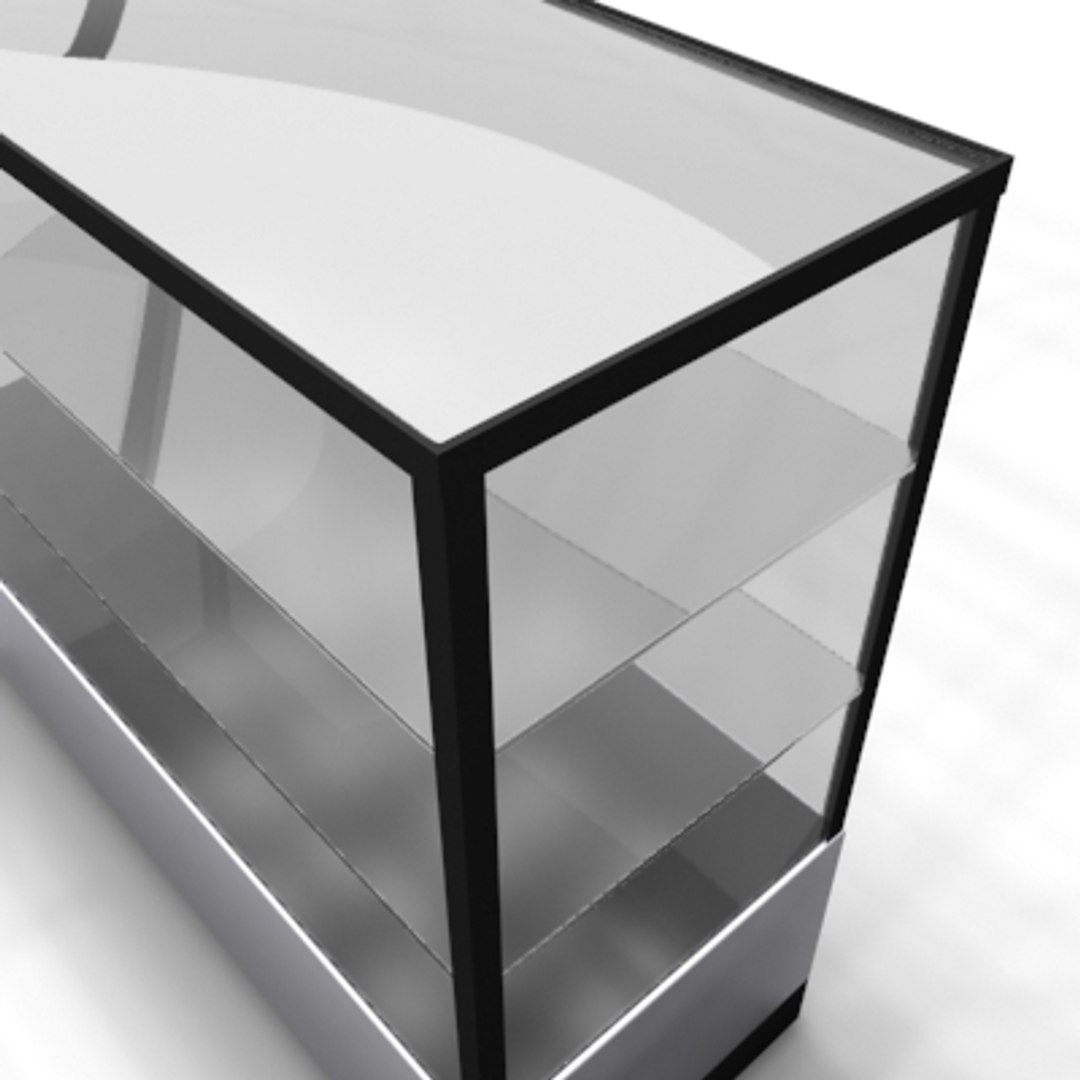 3d Model Retail Case