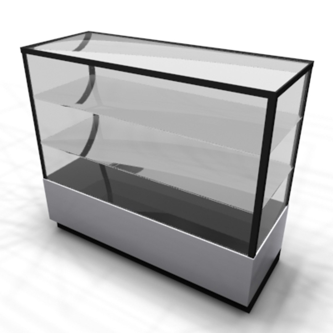 3d Model Retail Case
