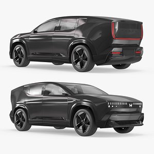 Honda 0-Series Premium Concept SUV Black