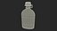 Plastic Water Canteen 3D Model