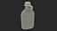 Plastic Water Canteen 3D Model