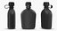 Plastic Water Canteen 3D Model