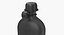 Plastic Water Canteen 3D Model
