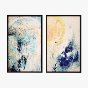 contemporary paintings abstraction 3d max