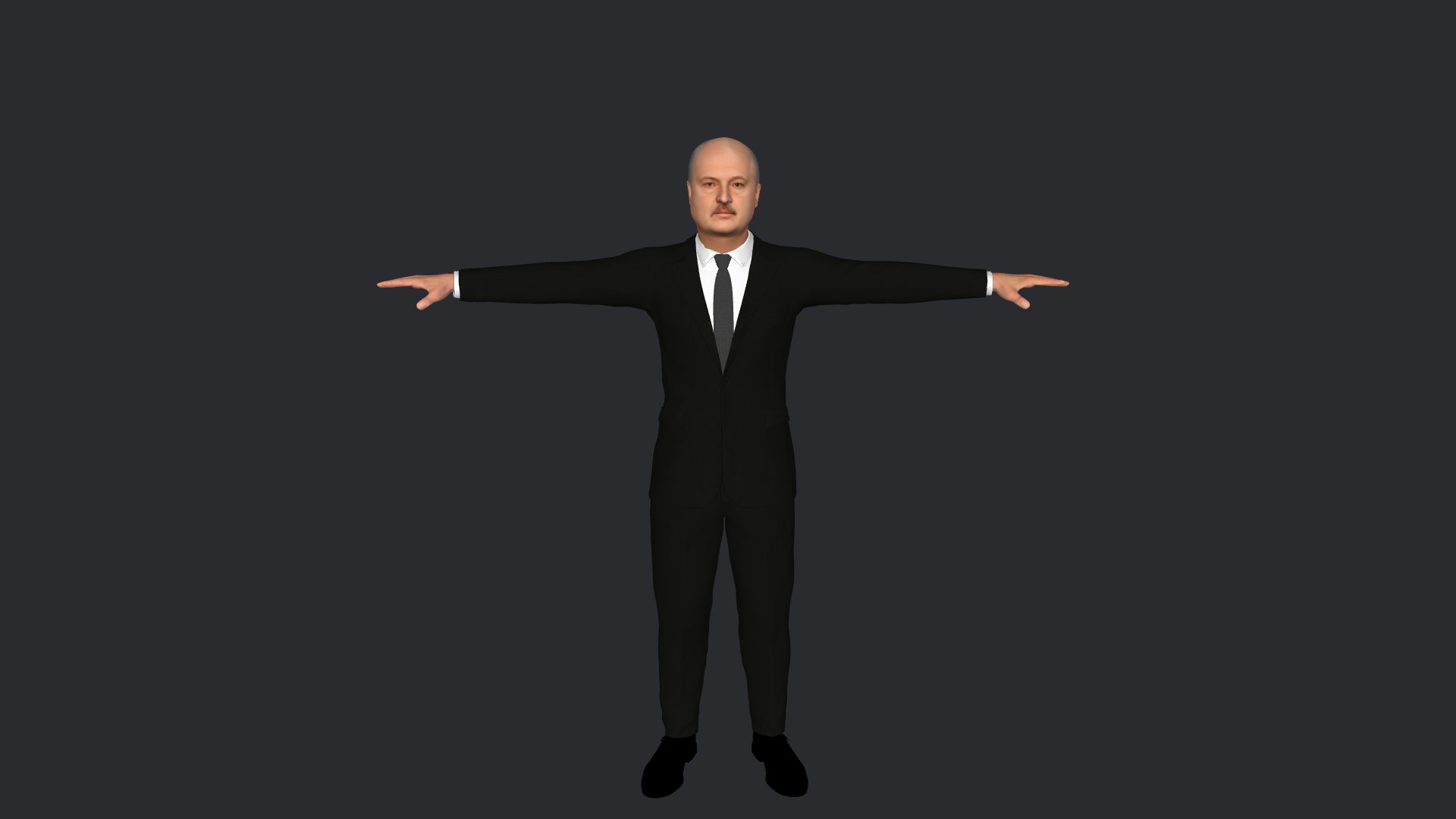 Alexander Lukashenko Hyper Realistic Full Body Fully Rigged 3D Character 3D model https://p.turbosquid.com/ts-thumb/tN/ZFg7qQ/bD/model2/png/1694881828/1920x1080/fit_q87/c305fb27f3abbb9fa1eed623a40a95eda76995b5/model2.jpg