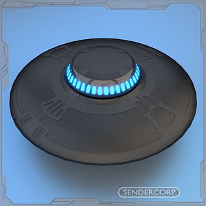 3d model ufo