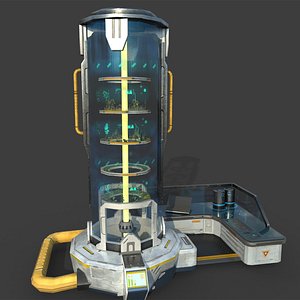 Sci-Fi Plant Capsule