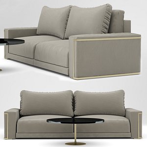Sofa Montgomery Sofa, design Fendi Casa