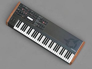 3d synthesizer model