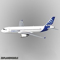Airbus A-320 Airbus house livery