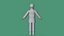 Personnage masculin de dessin animé minimaliste
