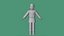 Personnage masculin de dessin animé minimaliste