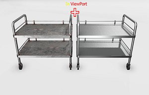 Medical Table Food trolley