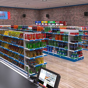 Supermarket Interior