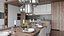 Modernes Apartment Interieur 70 qm