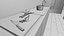 Modernes Apartment Interieur 70 qm