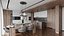 Modernes Apartment Interieur 70 qm