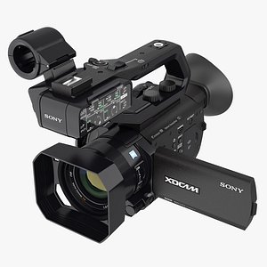 3D professional xdcam compact camcorder